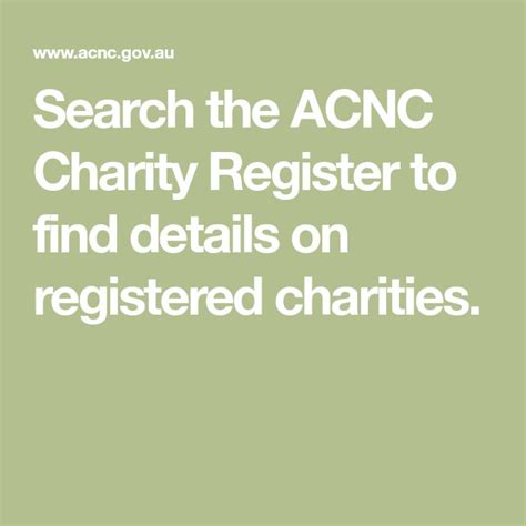 australian charities list|Search the ACNC Charity Register .